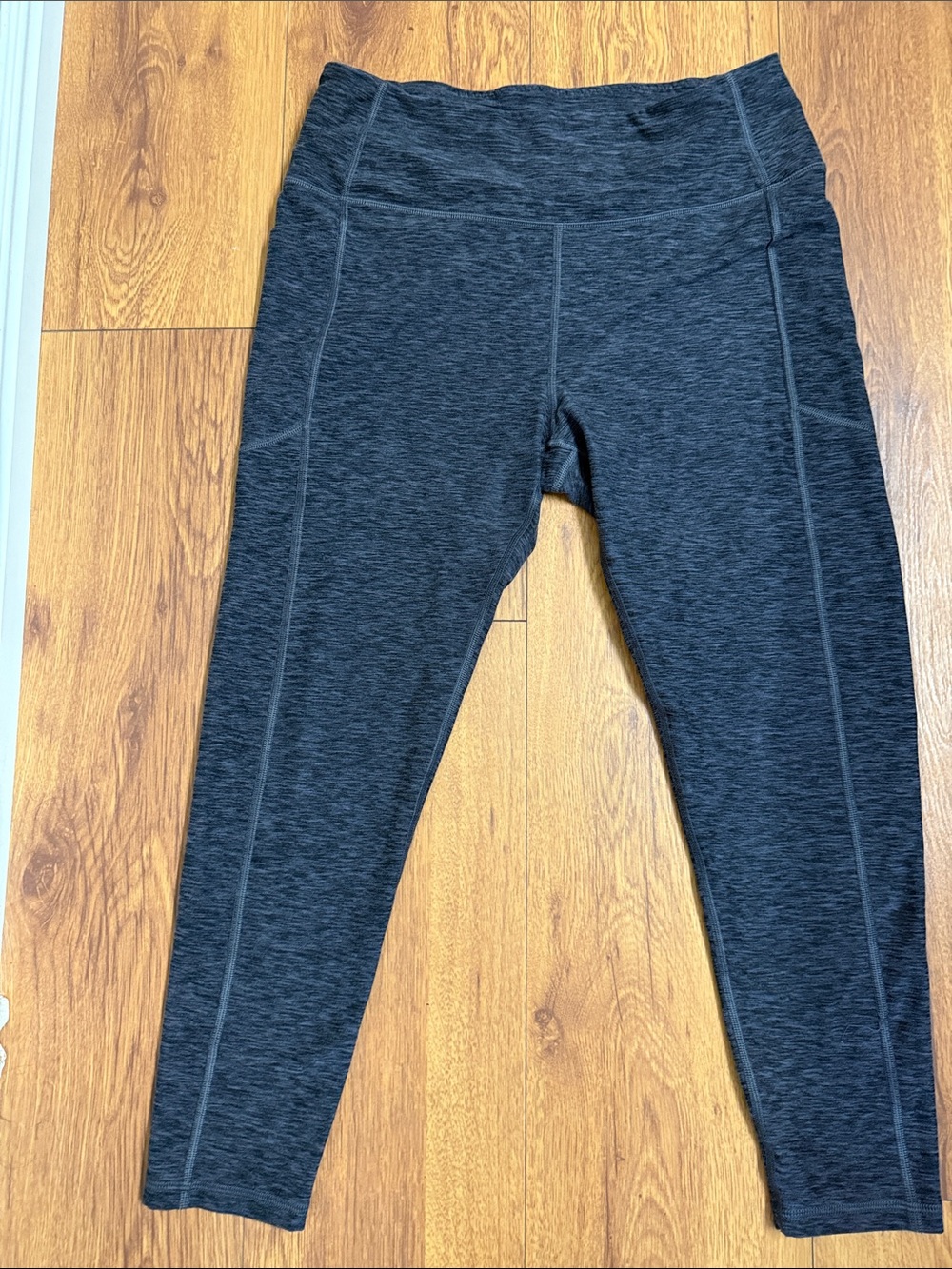 Victoria's Secret Dark Gray Heathered Kids' Leggings